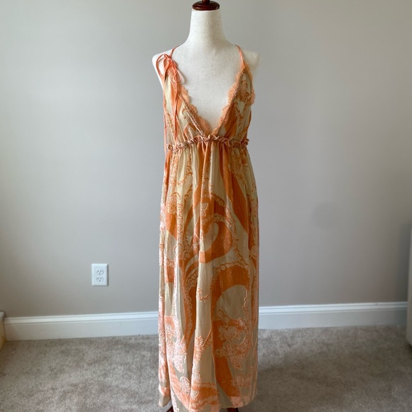 Bali Butterfly Burnout Slip Dress - Picture 4 of 5